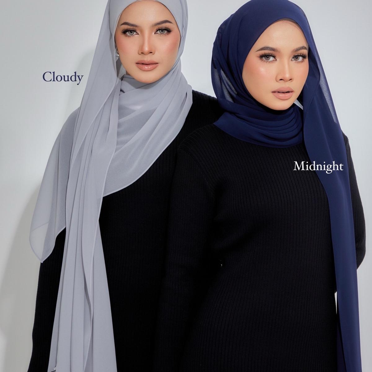 Cloud Series Plain Shawl