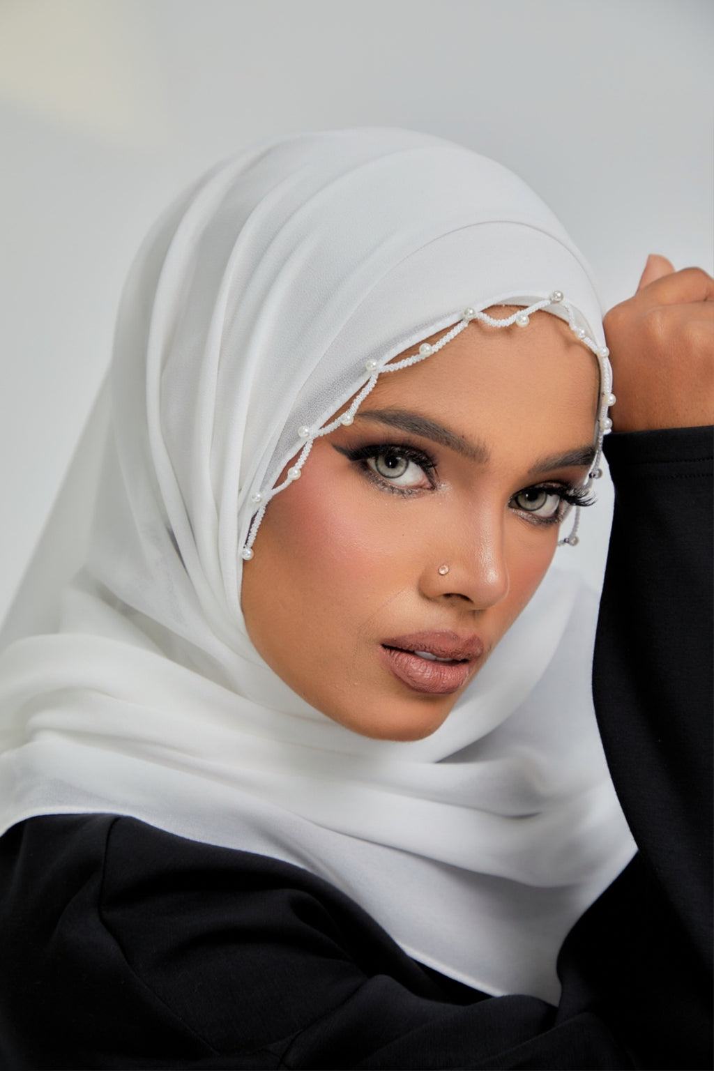 Pearl Series Beaded Shawl