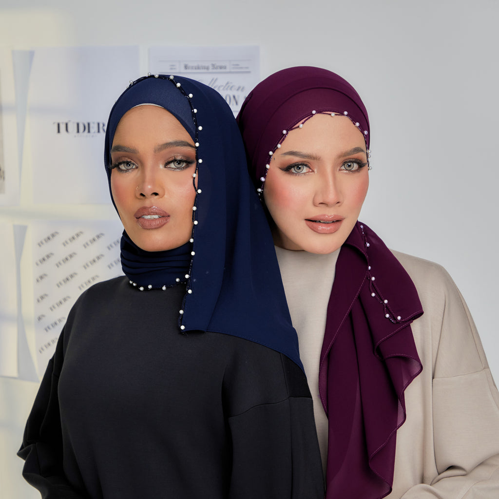 Pearl Series Beaded Shawl