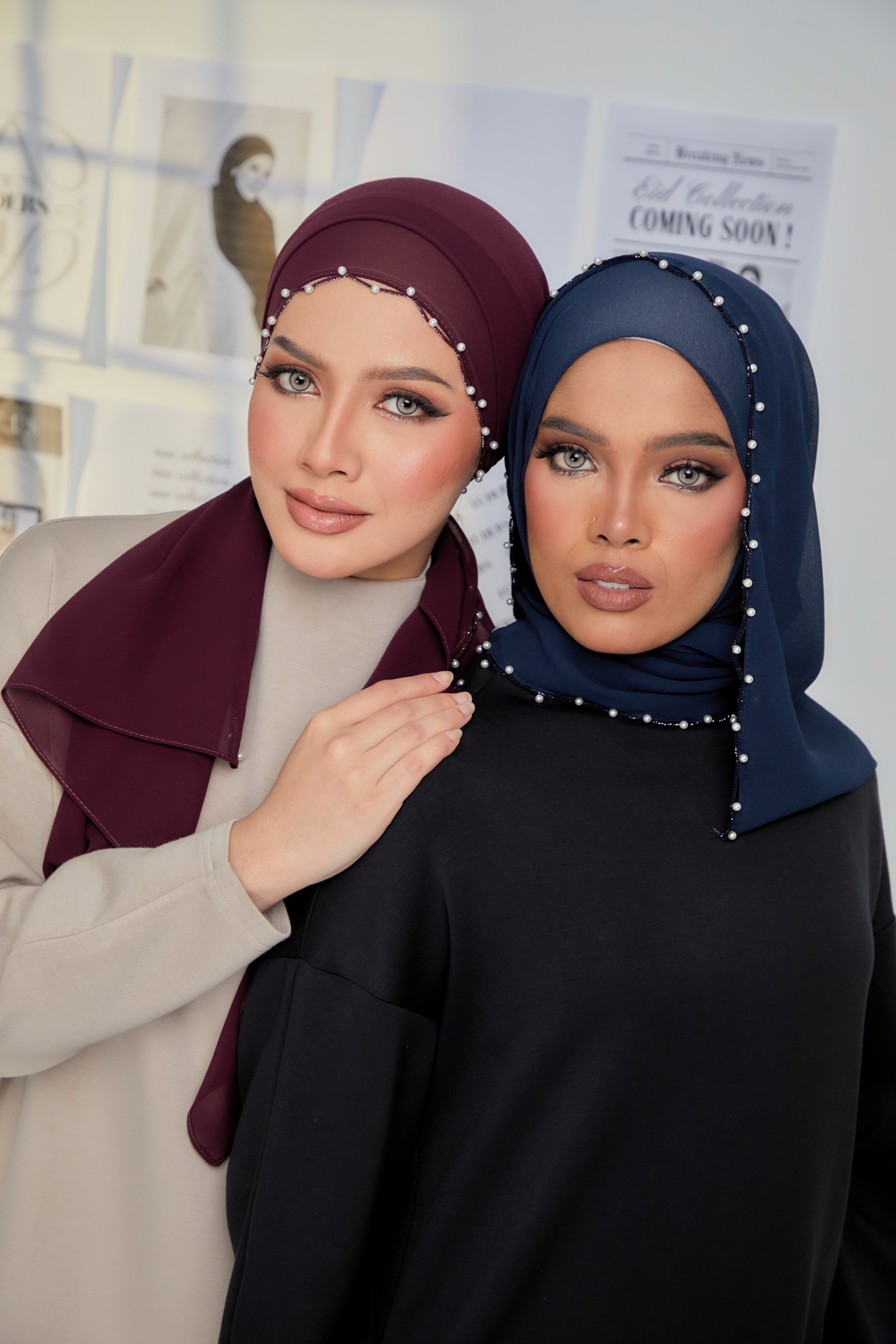 Pearl Series Beaded Shawl